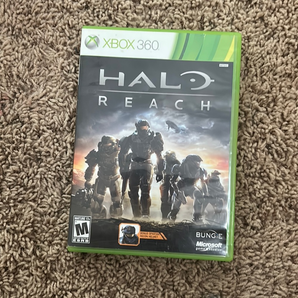 Xbox 360 Halo reach game